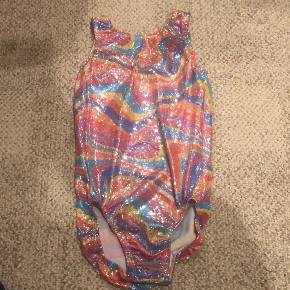 Gymnastics Leo worn by National Team Member